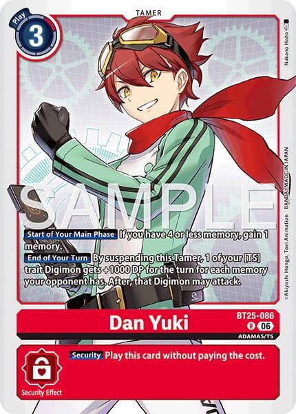 Dan Yuki — Dual Revolution card