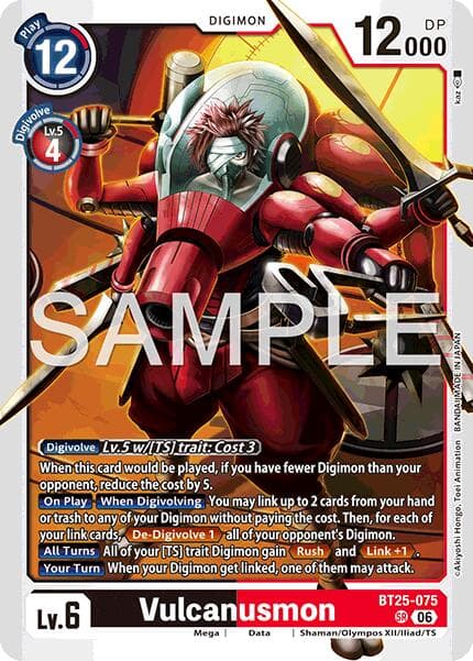 Vulcanusmon — Dual Revolution card