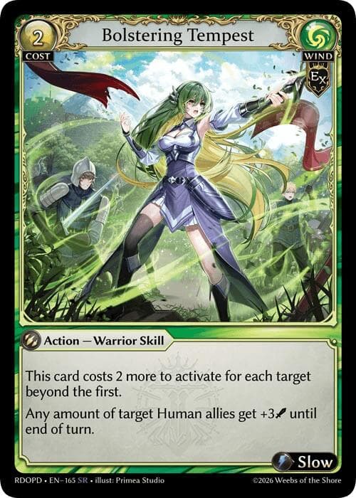 Bolstering Tempest — Radiant Origins: Pantheon card