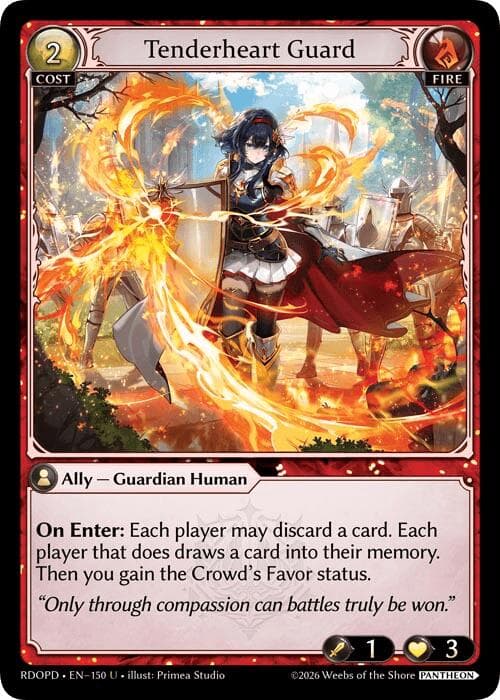 Tenderheart Guard — Radiant Origins: Pantheon card