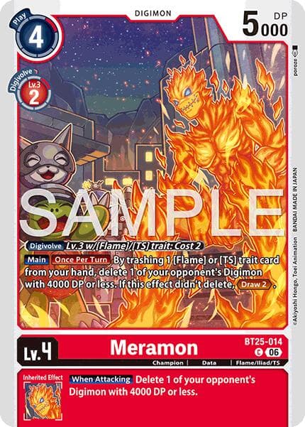 Meramon — Dual Revolution card