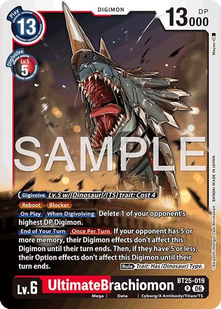 UltimateBrachiomon — Dual Revolution card