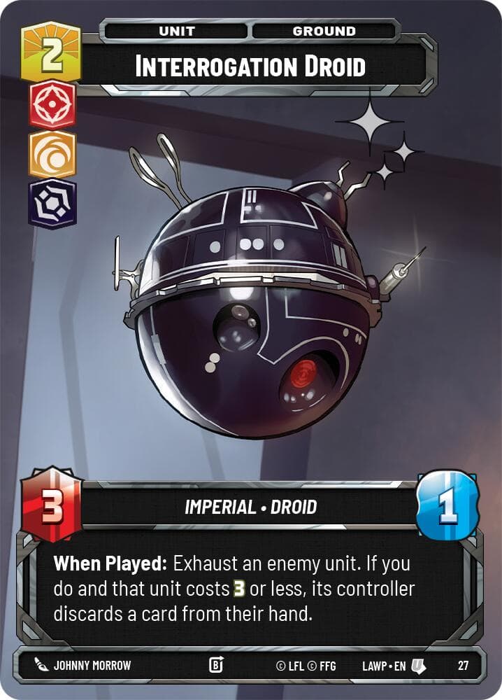 Interrogation Droid (Foil) — A Lawless Time: Weekly Play Promos card