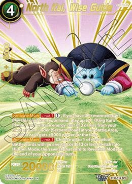 North Kai, Wise Guide (SPR) — Three Glorious Fighters card