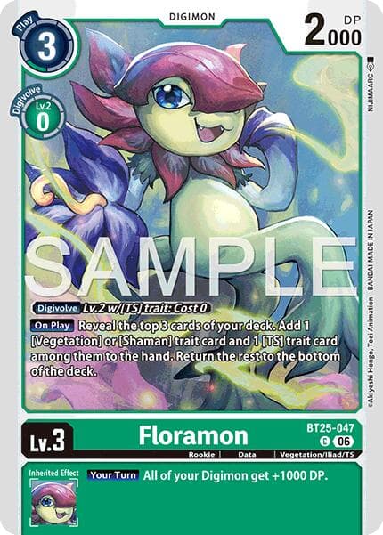 Floramon — Dual Revolution card