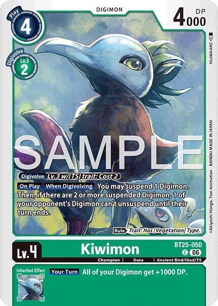 Kiwimon — Dual Revolution card