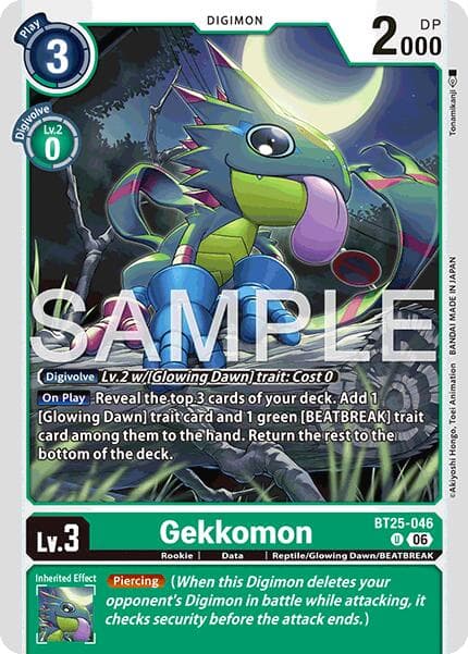 Gekkomon — Dual Revolution card