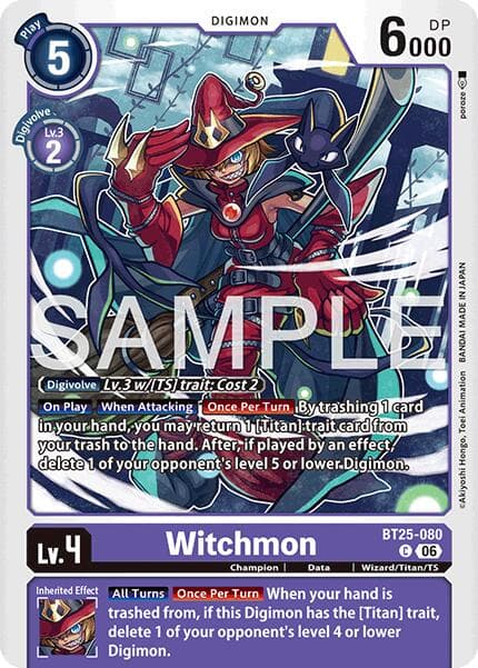 Witchmon — Dual Revolution card