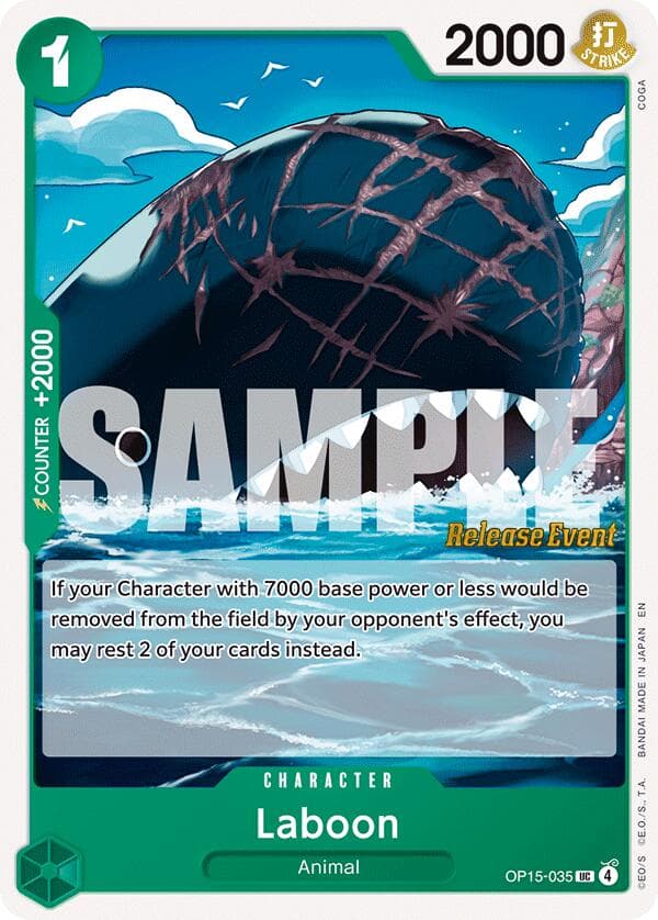 Laboon — Adventure on Kami's Island Release Event Cards card