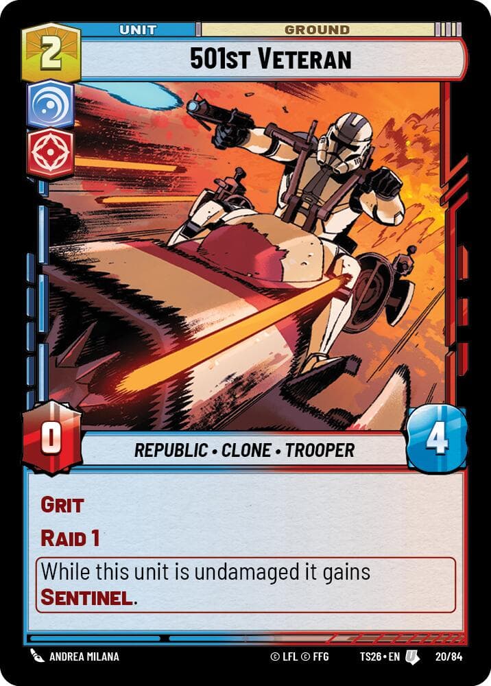 501st Veteran — Twin Suns card