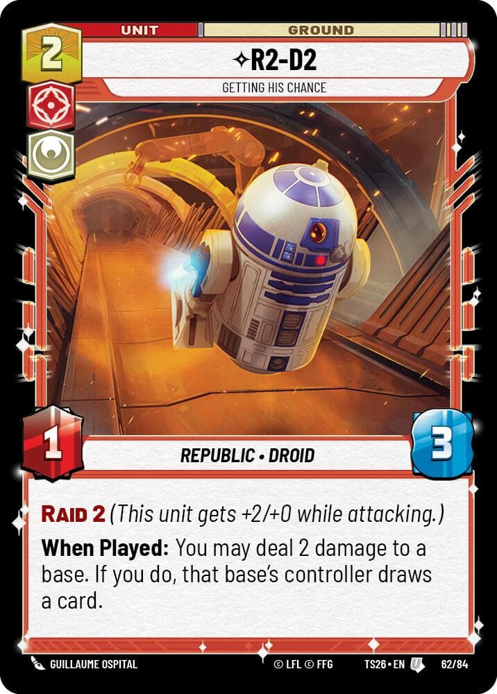 R2-D2 - Getting His Chance — Twin Suns card