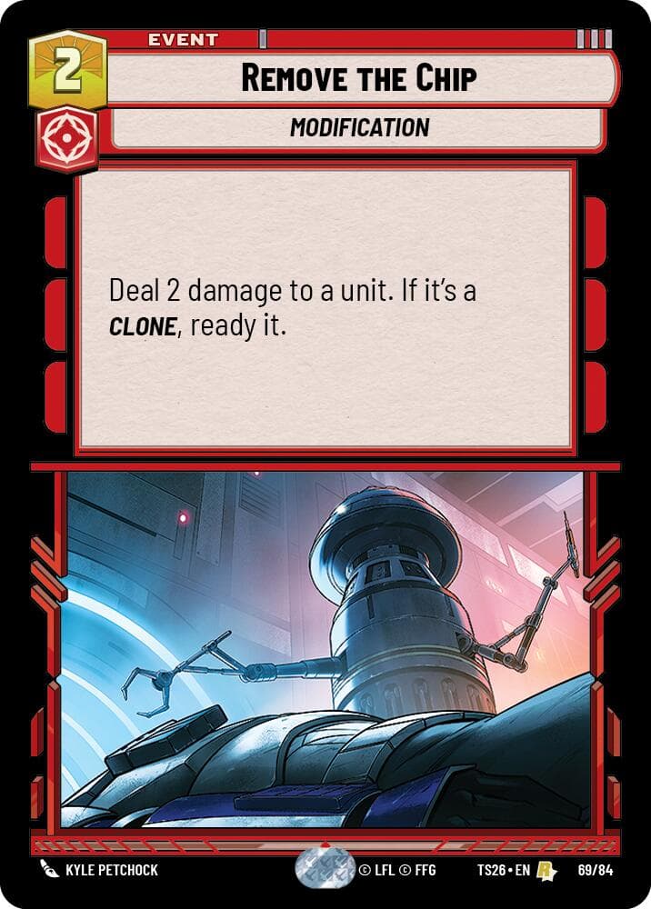 Remove the Chip — Twin Suns card