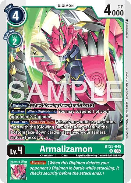 Armalizamon — Dual Revolution card
