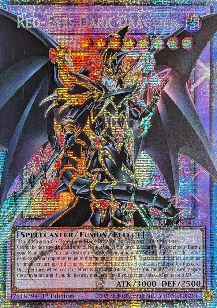 Red-Eyes Dark Dragoon (Starlight Rare) — Rarity Collection 5 card
