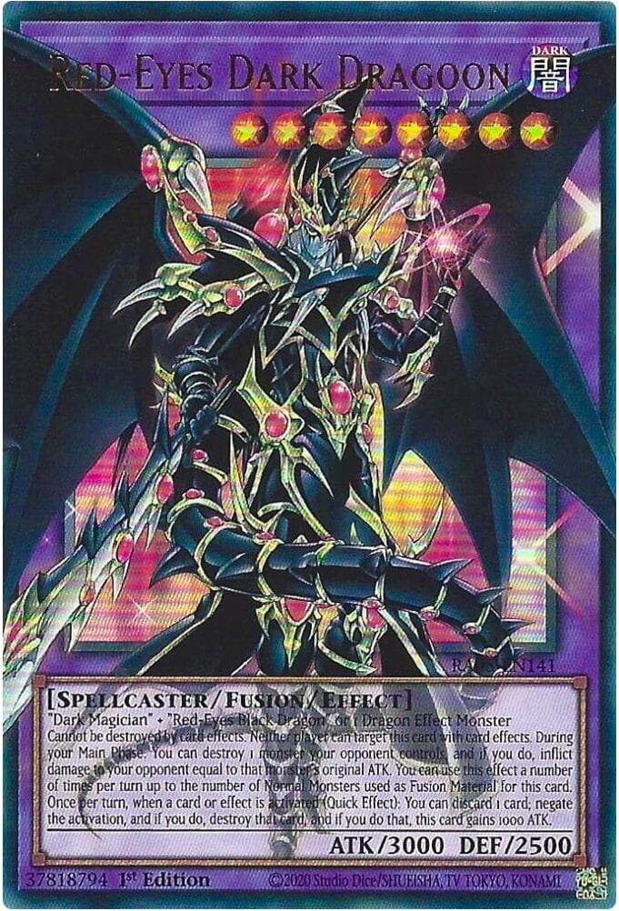 Red-Eyes Dark Dragoon — Rarity Collection 5 card