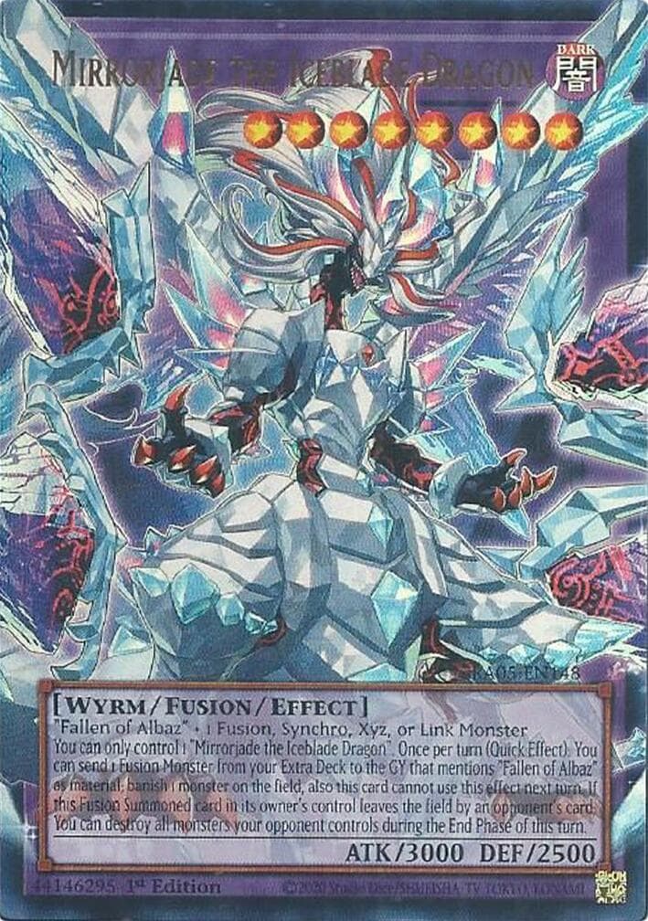 Mirrorjade the Iceblade Dragon — Rarity Collection 5 card