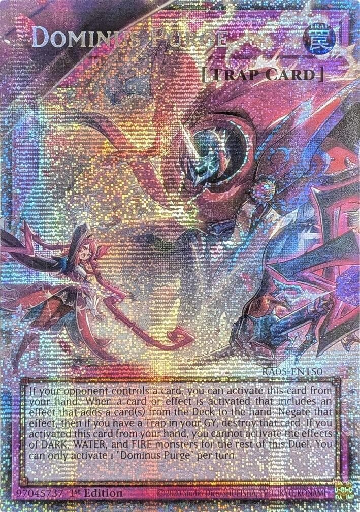 Dominus Purge (Starlight Rare) (Extended Art) — Rarity Collection 5 card