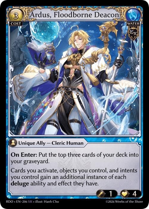 Ardus, Floodborne Deacon — Radiant Origins card