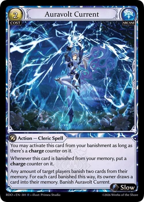 Auravolt Current — Radiant Origins card