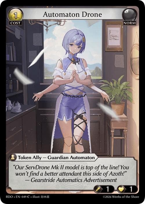 Automaton Drone — Radiant Origins card