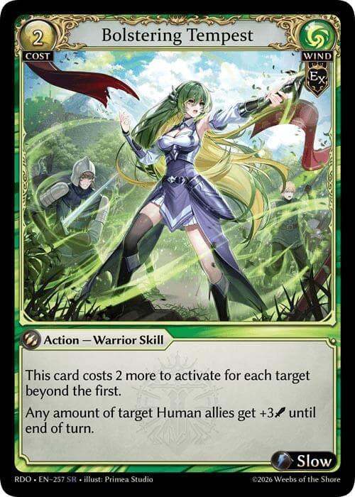 Bolstering Tempest — Radiant Origins card