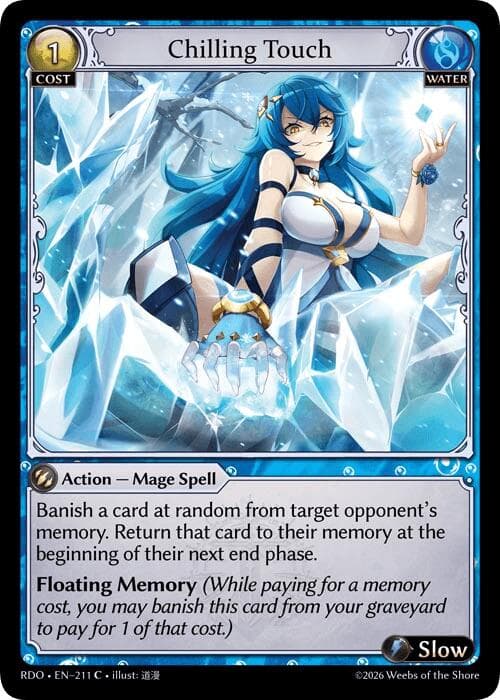 Chilling Touch — Radiant Origins card