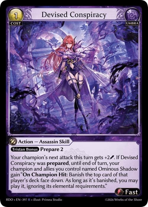 Devised Conspiracy — Radiant Origins card