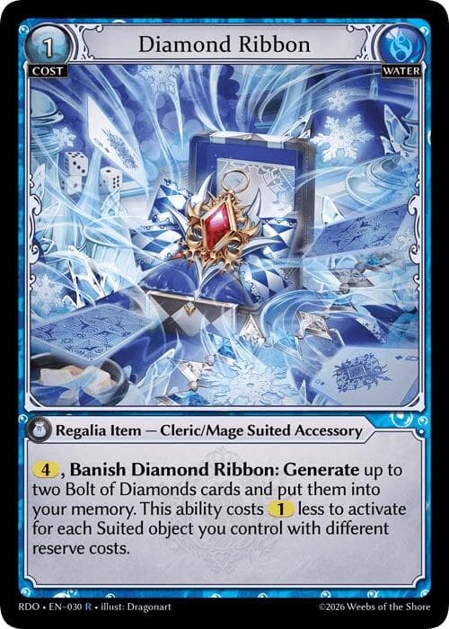 Diamond Ribbon — Radiant Origins card