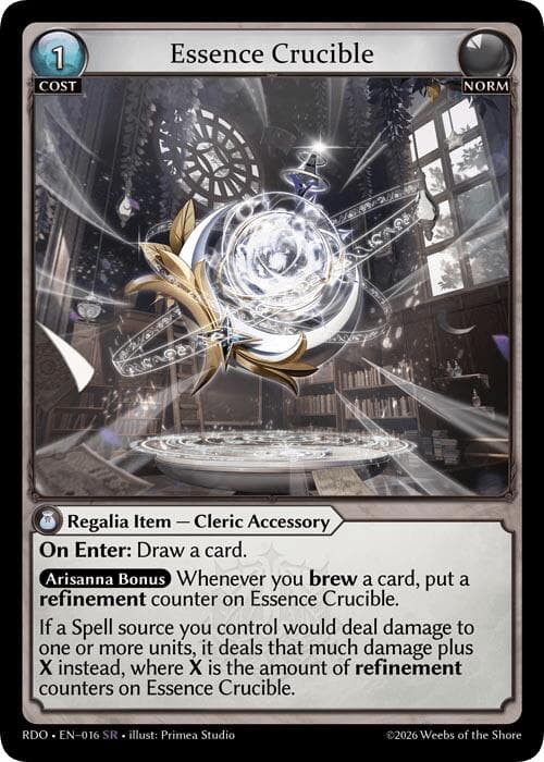 Essence Crucible — Radiant Origins card