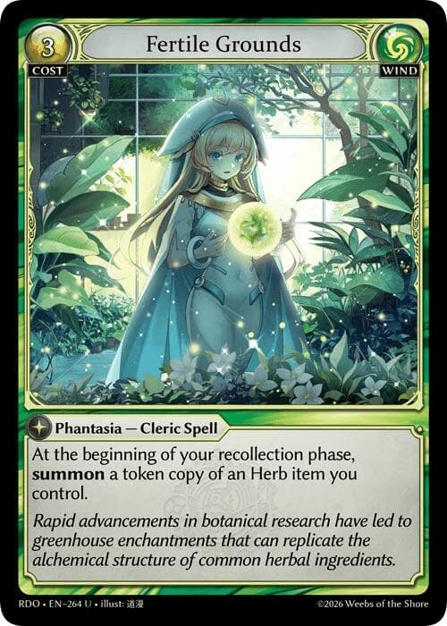 Fertile Grounds — Radiant Origins card