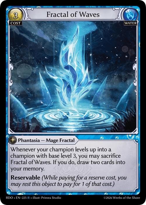 Fractal of Waves — Radiant Origins card