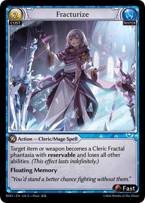 Fracturize — Radiant Origins card
