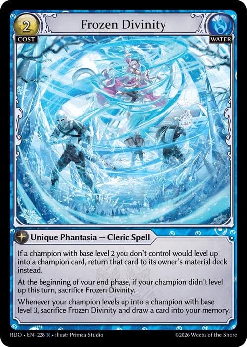 Frozen Divinity — Radiant Origins card