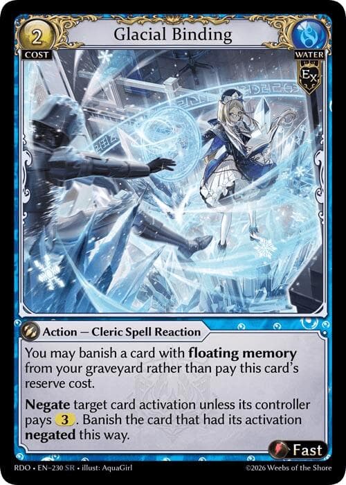 Glacial Binding — Radiant Origins card