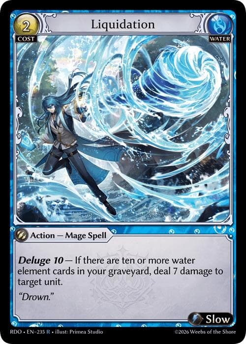 Liquidation — Radiant Origins card