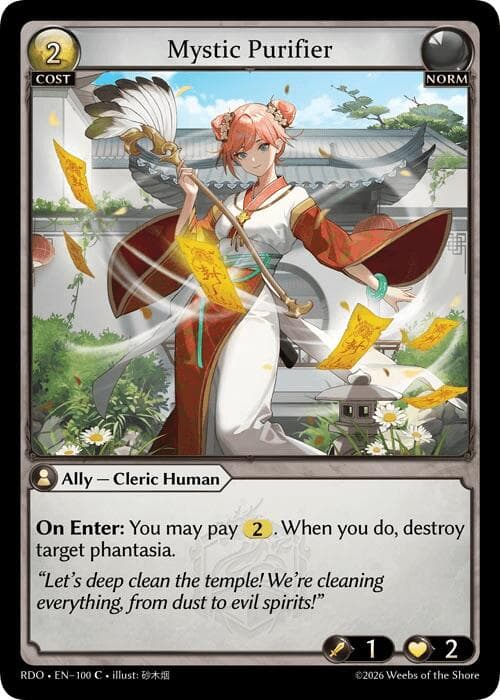 Mystic Purifier — Radiant Origins card