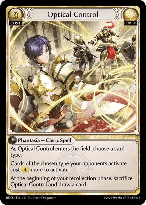 Optical Control — Radiant Origins card