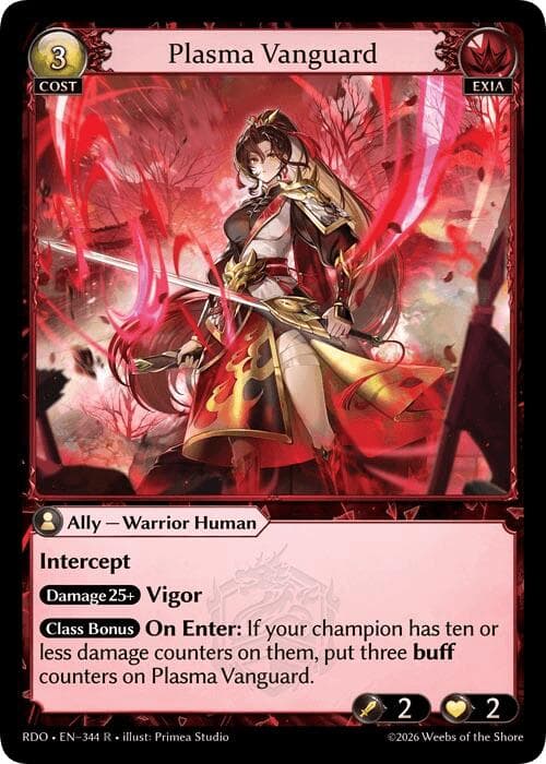 Plasma Vanguard — Radiant Origins card