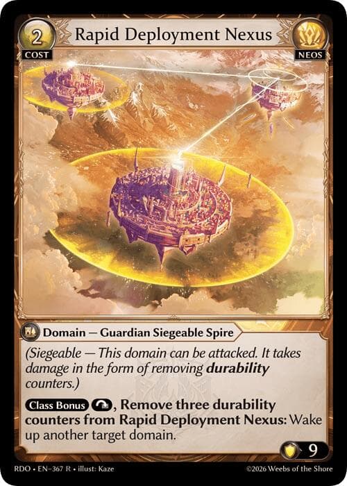 Rapid Deployment Nexus — Radiant Origins card