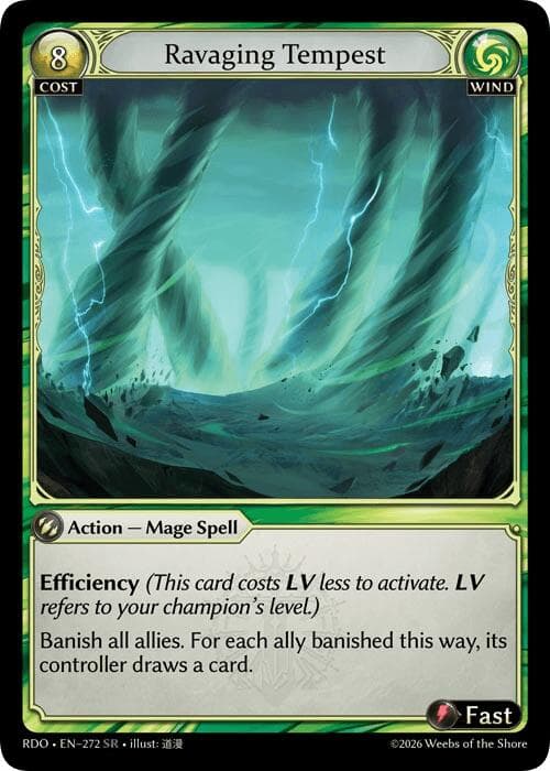 Ravaging Tempest — Radiant Origins card