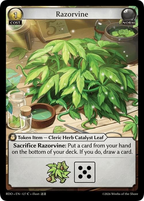 Razorvine — Radiant Origins card