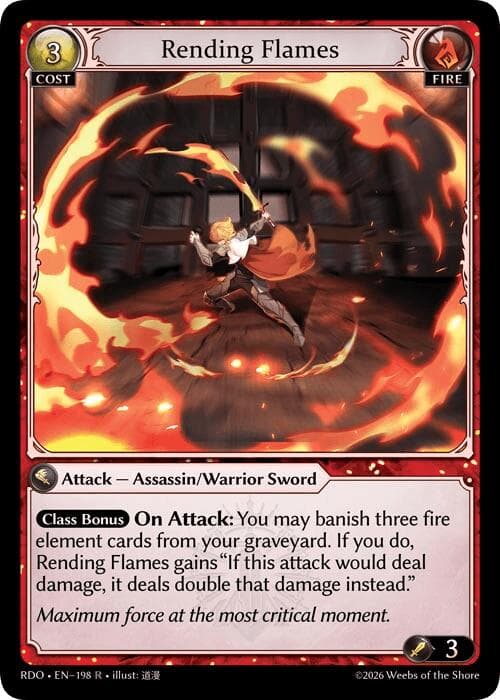 Rending Flames — Radiant Origins card