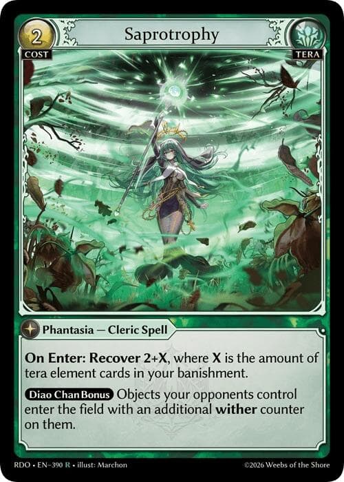 Saprotrophy — Radiant Origins card