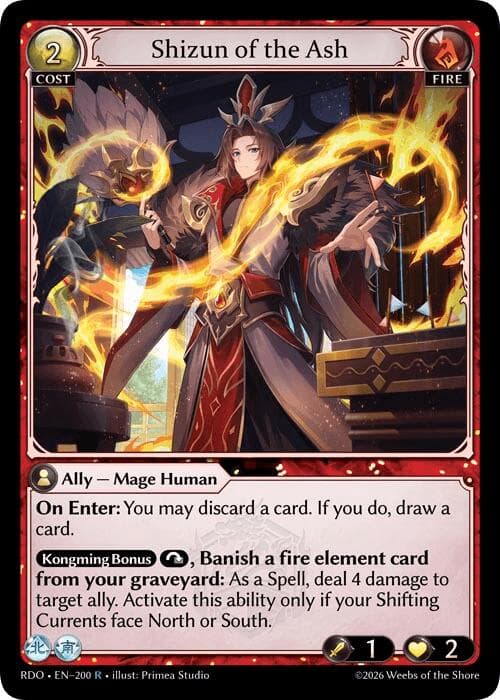 Shizun of the Ash — Radiant Origins card