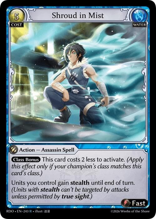 Shroud in Mist — Radiant Origins card