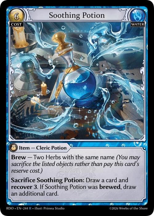 Soothing Potion — Radiant Origins card