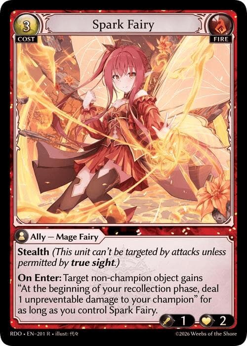 Spark Fairy — Radiant Origins card