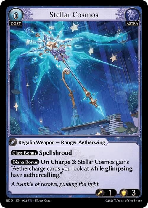 Stellar Cosmos — Radiant Origins card