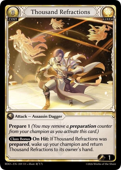 Thousand Refractions — Radiant Origins card