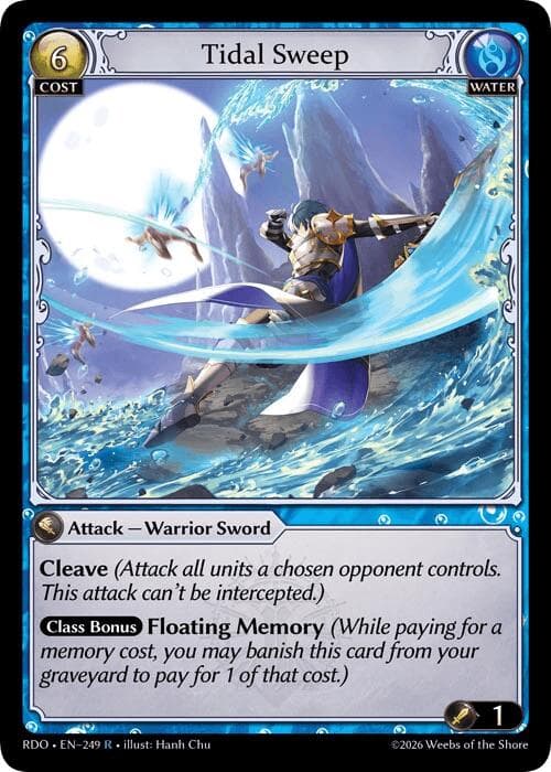 Tidal Sweep — Radiant Origins card